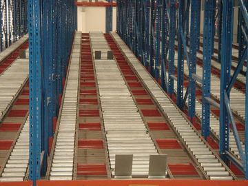قفسه کشش ذخیره سازی پالت قابل تنظیم قابل تنظیم برای خط تولید تولید