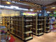 قفسه های پالت صنعتی سوپرمارکت قفسه های فلزی / چوب نمایش دو طرفه
