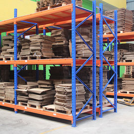 قفسه بندی وظیفه سنگین 2000kg آبی / نارنجی، سیستم قفسه بندی سفارشی