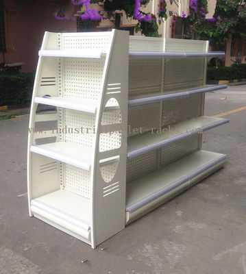 خرید چند رنگ نمایشگاه خرده فروشی نمایشگاه ارتفاع 53 "/ 61" / 69 "/ 77" مواد فلزی ذخیره سازی قفسه تولید آنلاین